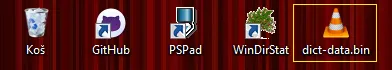 several desktop icons