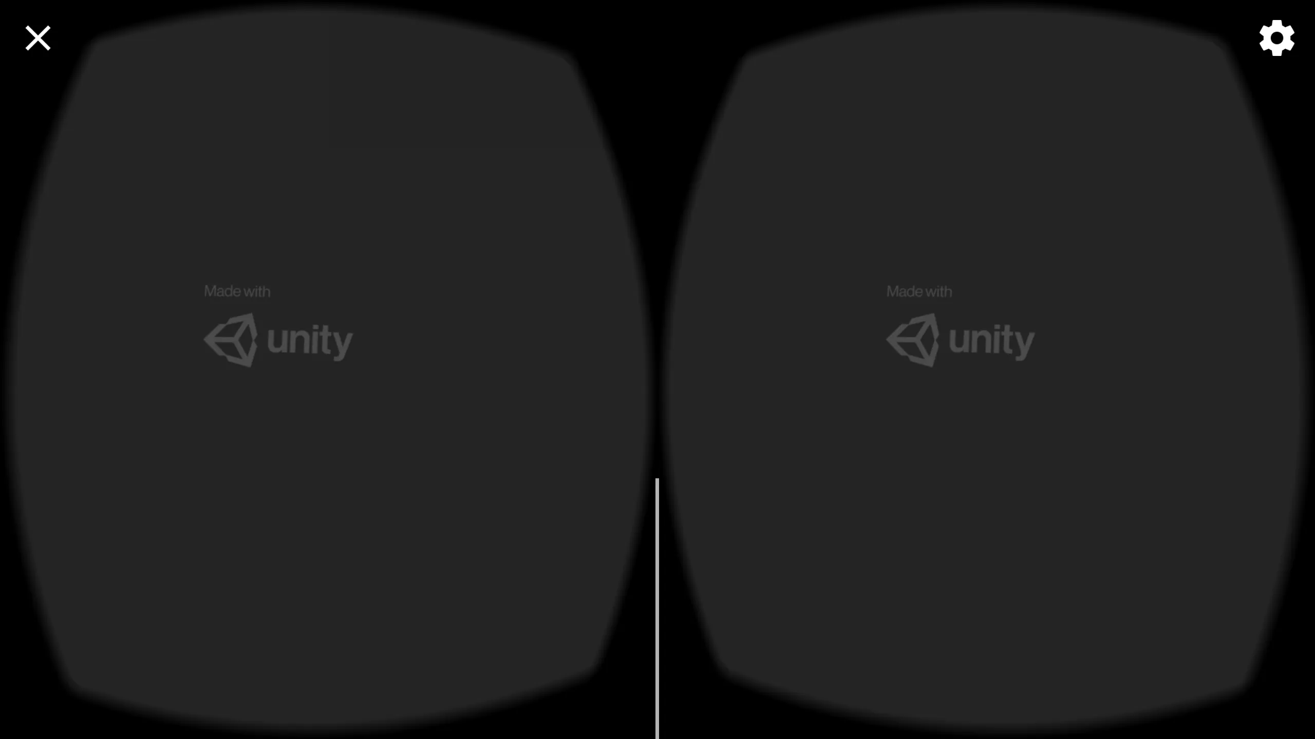 unity opening in stereo mode