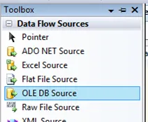 Data flow sources