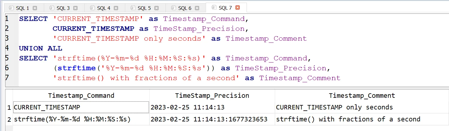 Sqlite_Select_Current_Timestamp_vs_strftime