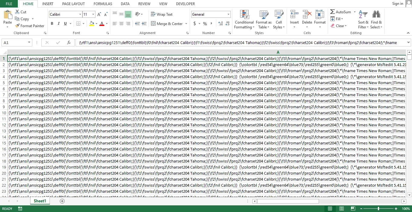 这是Excel的屏幕截图