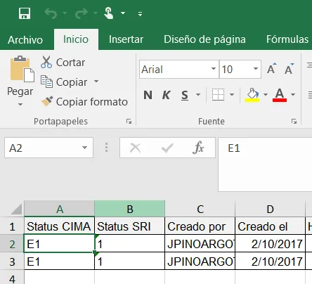 Excel opens file ok